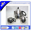 Beautiful design stainless steel tea pot set